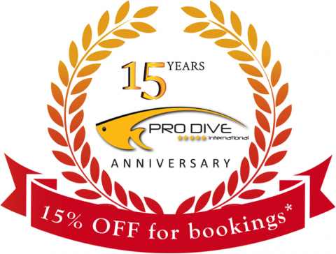 Pro Dive International 15 years image